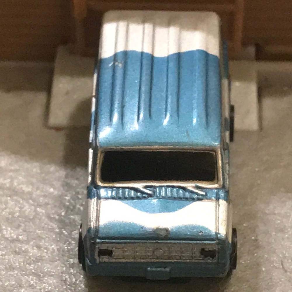 Vintage 1989 Micromachine Ford Econoline flash van Near mint